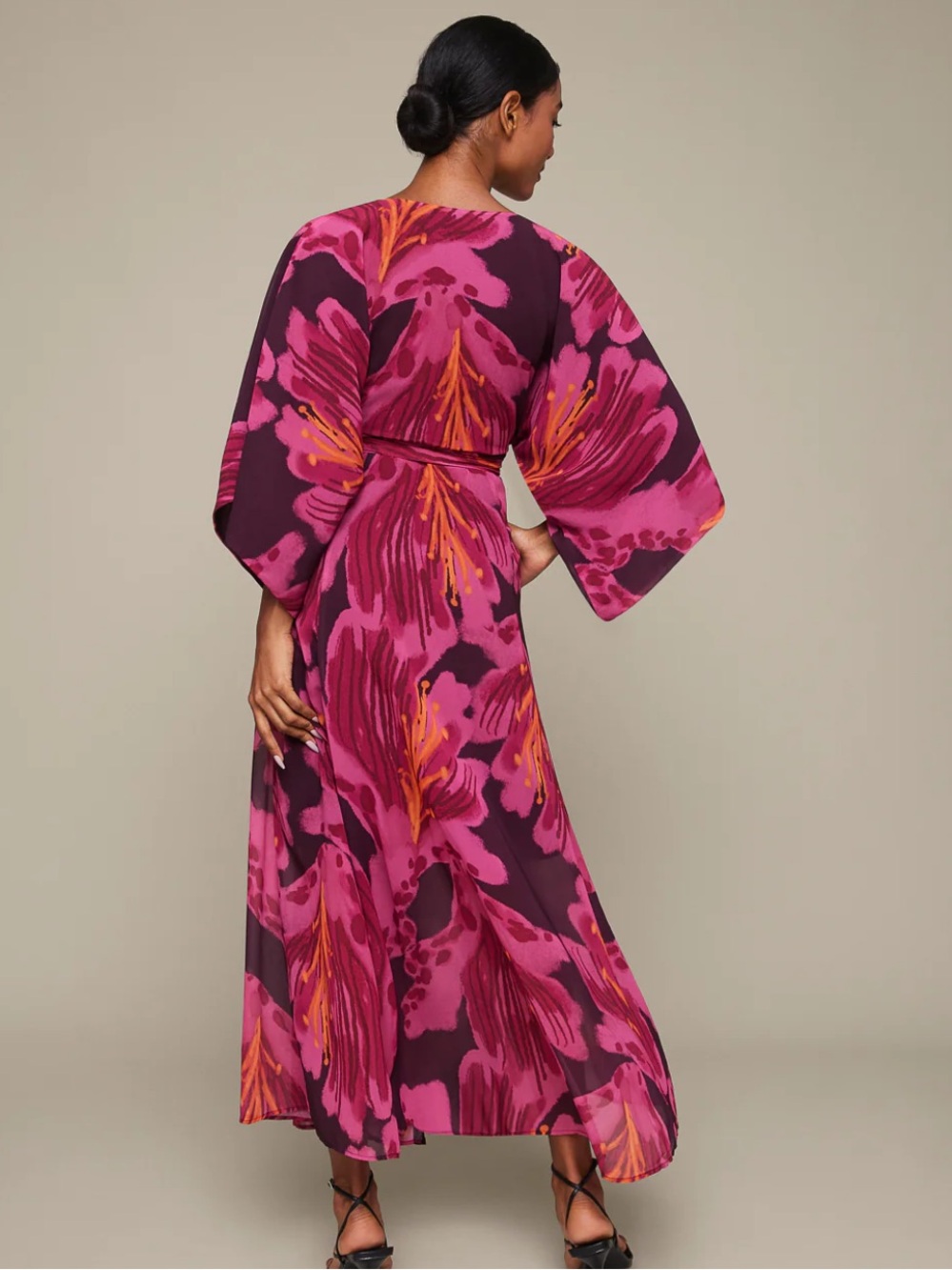 Mixed Maxi Dress in Aki - Picture 4 of 10